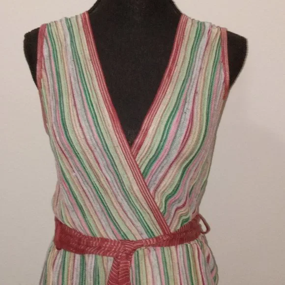 Missoni cranberry and green dress - Picture 10 of 12